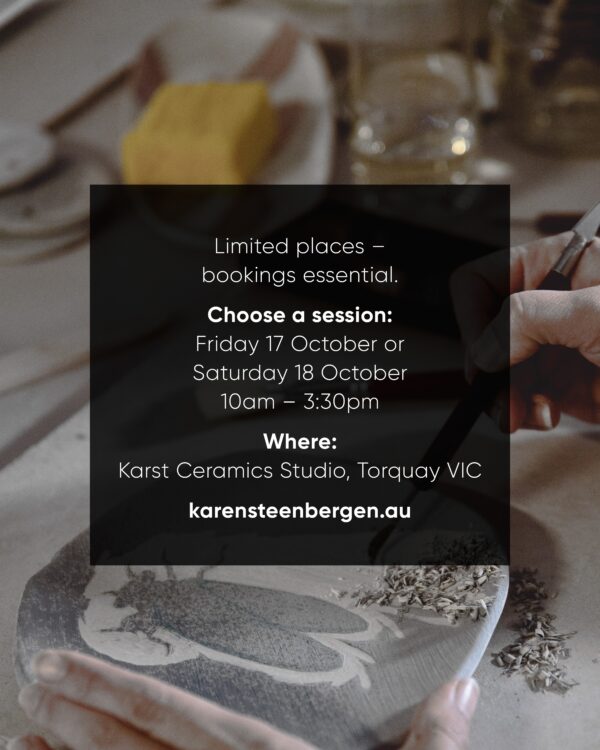 Introducing Sgraffito - A Ceramics Workshop with Guest Artist - Cindy Tong - Friday 17th October - Image 5